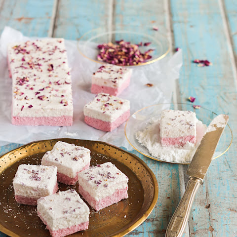 Ispahan (Lychee, Rose & Raspberry) Marshmallows  homemade marshmallows glucose