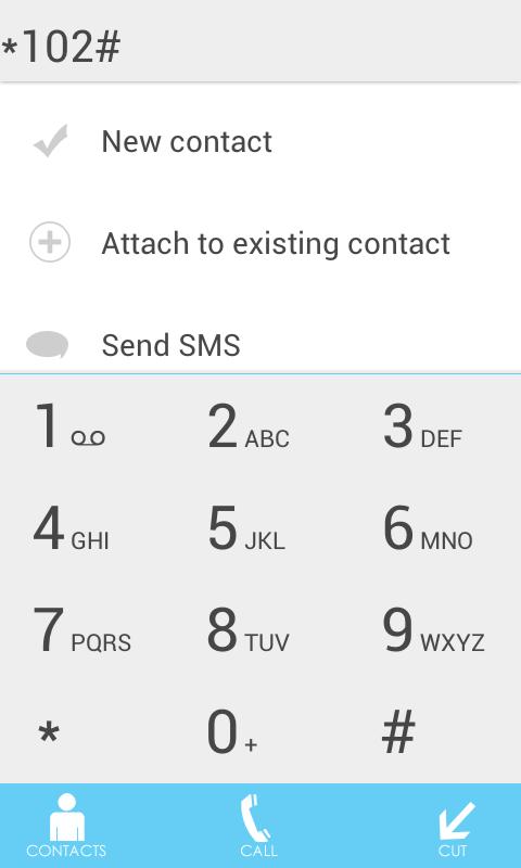Android application Light Theme for exDialer screenshort