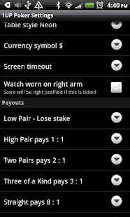 SmartWatch 2 Poker Screen 3