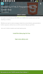 Mastering HTML5 - Udemy Course poster 18