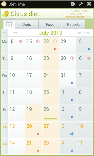 DietTime - weight loss app