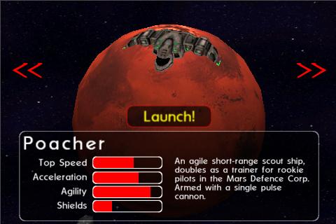 Mars Defender: Space RPG Screen 2