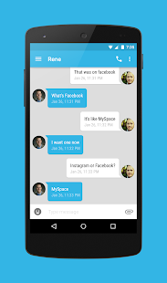 How to mod EvolveSMS Theme Blue Material patch 5.5.4 apk for android