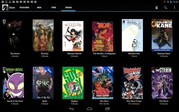 screenshot of Dark Horse Comics