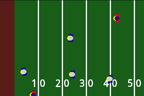 Go Long! Football: No Ads Screen 3