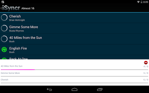 iSyncr for iTunes to Android - screenshot thumbnail