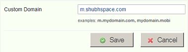 custom domain name with mofuse