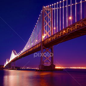 Bay Bridge Dream by Craig Bill - Buildings & Architecture Bridges & Suspended Structures