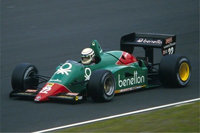 benetton, 22, auto sport, sport car, race, racer, racing car, green car, route, formula one, f1, history, 