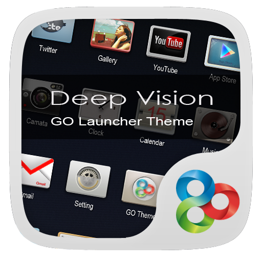 Deep Vision GO Launcher Theme LOGO-APP點子