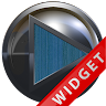 Poweramp Widget Lightblue Wood Application icon