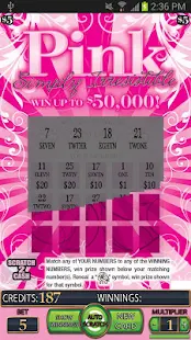 ===PINK Lotto Scratch Card=== - screenshot thumbnail