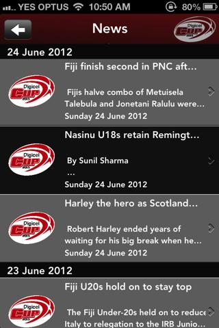 【免費運動App】Digicel Cup Fiji-APP點子