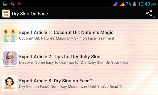 【免費健康App】Dry Skin On Face - Best Guide-APP點子