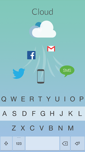 Fleksy Keyboard + Emoji 4.4 APK