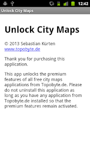 Unlock City Maps