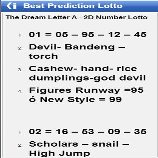 免費下載娛樂APP|Prediction Lotto 4D Sidney! app開箱文|APP開箱王