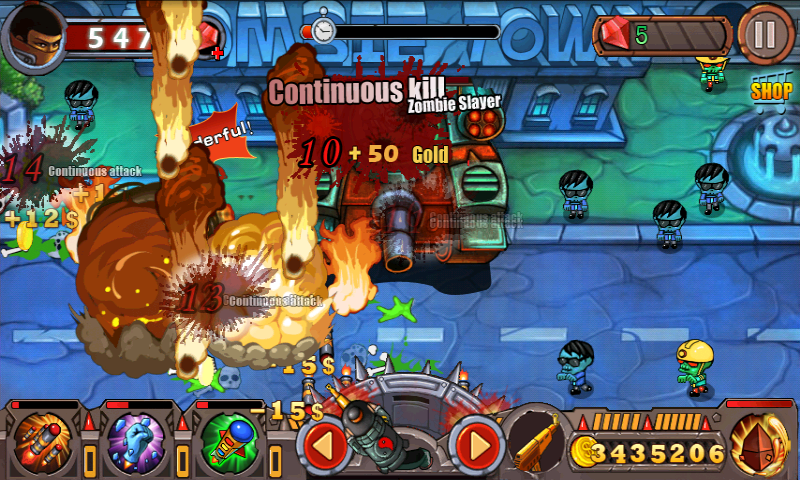 Zombie Hunter HD - screenshot