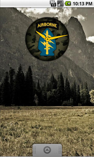 US Special Forces Clock Widget