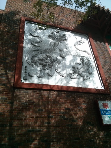 Silver Lion Wall
