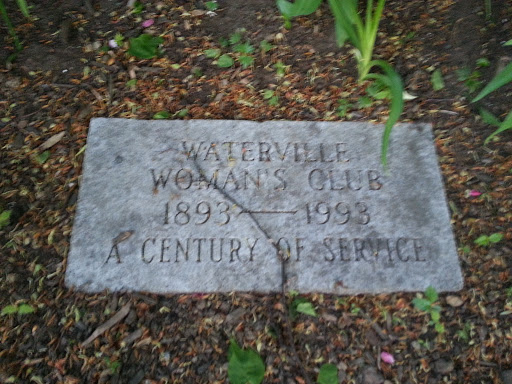 Waterville Women's Club Commemoration