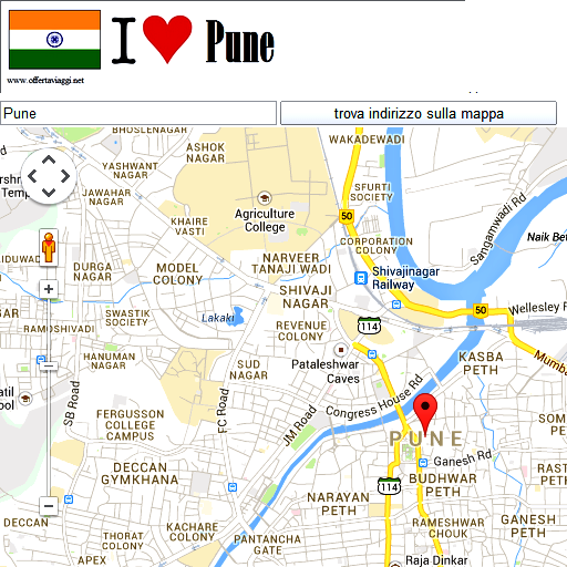 Pune maps LOGO-APP點子