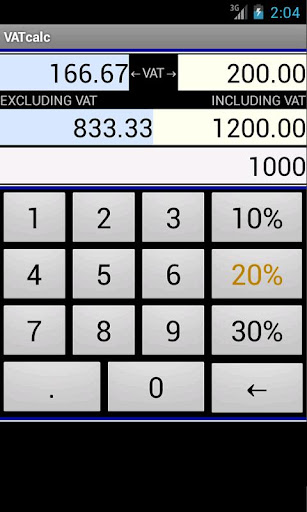 VAT calculator