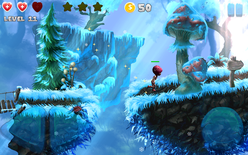 【免費街機App】Lep's Forest Super Elf Jump-APP點子