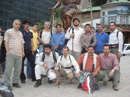 ميدان مجسمه كوهنورد - مبداء حركت 870414