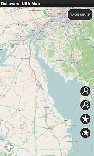 【免費旅遊App】當前離線 特拉華州 地圖-APP點子