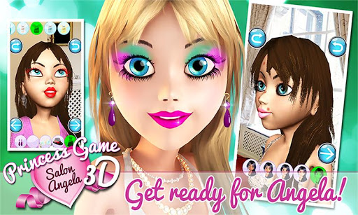 Princess Game: Salon Angela +