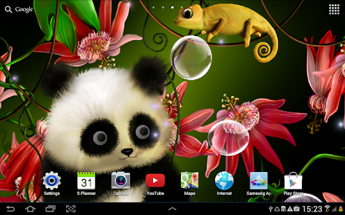 Animated Panda Live Wallpaper Android Apps On Google Play