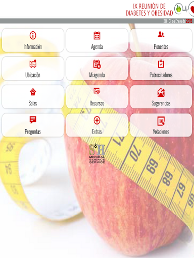 【免費醫療App】IX Reunión Diabetes y Obesidad-APP點子