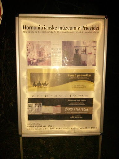 Hornonitrianske Múzeum 