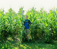 Trevor in Corn