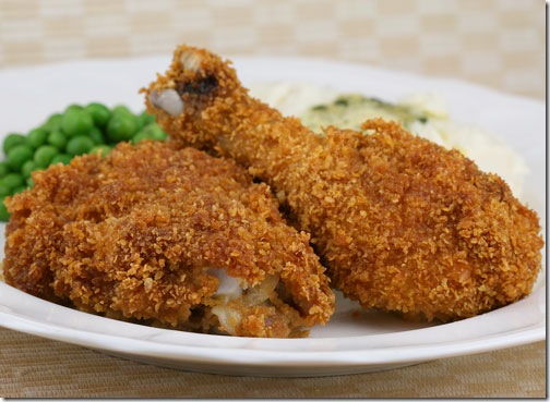 Potato cornflake crumb recipe