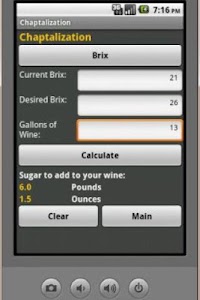 Vino Calculator screenshot 2