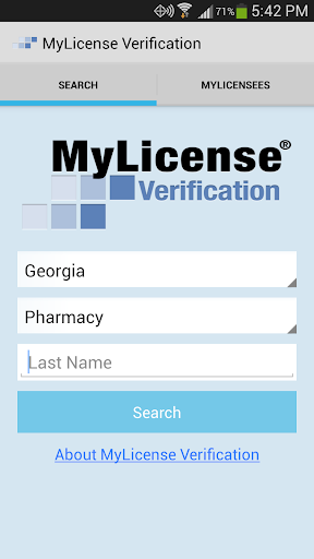MyLicense Verification