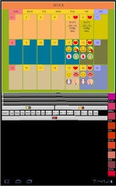 And acupuncture courtyard basic thermometer poster 17