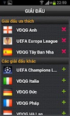 Ứng dụng Bóng đá livescore