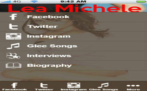 【免費娛樂App】Fame APPS+Lea Michele-APP點子