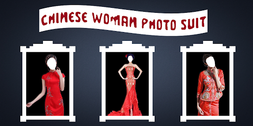 Chinese Woman Photo Suit