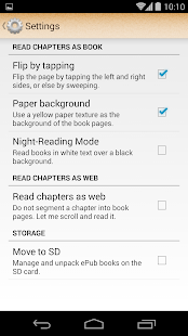   ePub Reader for Android- screenshot thumbnail   