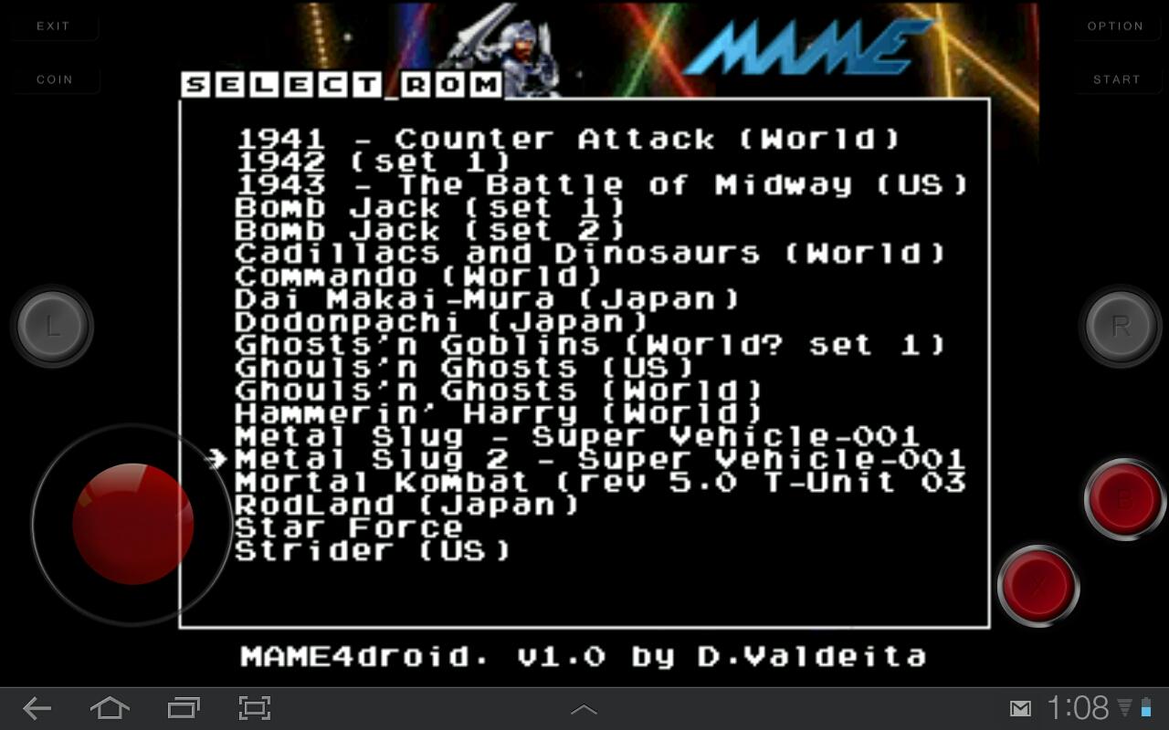 MAME4droid (0.37b5) - Android Apps on Google Play