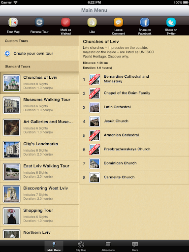 【免費旅遊App】Lviv Map and Walks-APP點子