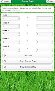 Horse Racing Handicapping Screen 3