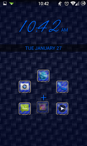 SL Blue Carbon Theme