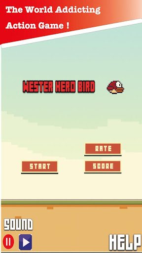 Flappy Hero Bird - 西方的英雄鳥