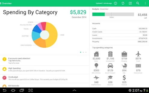 Mint: Finance, Budgets & Money - screenshot thumbnail