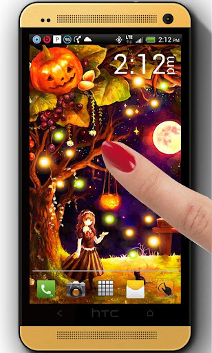 Halloween Candle LiveWallpaper